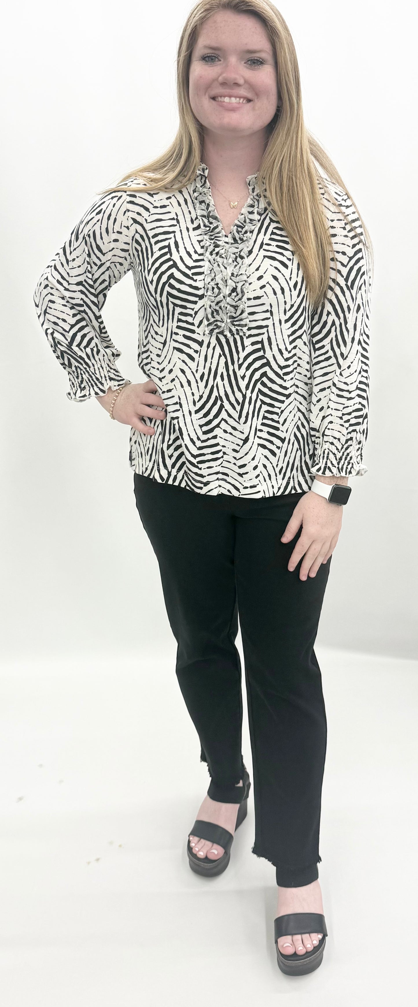 Multiples #M36611TM High Society Knit Top