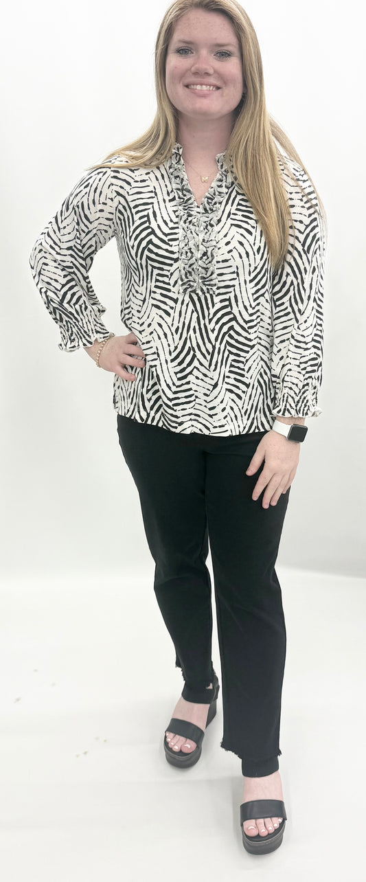 Multiples #M36611TM High Society Knit Top