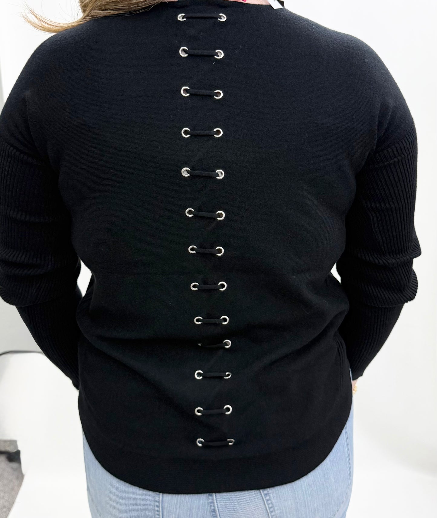 Charlie B. #C2170ZR-464A Black Sweater