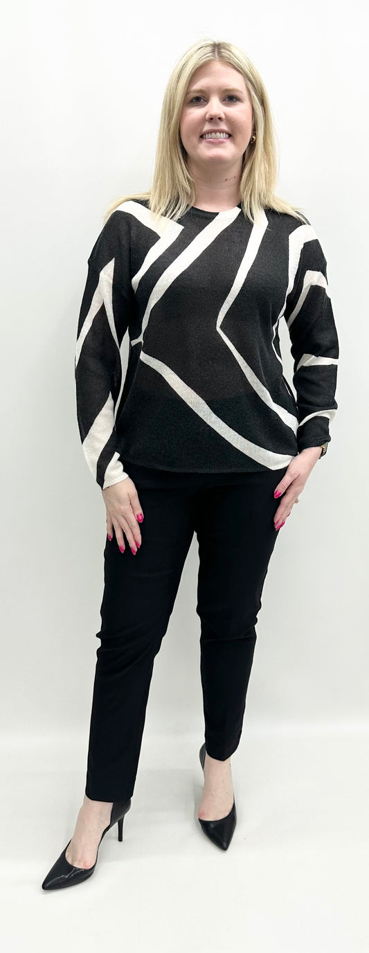 Charlie B. #C2900/645B Black Sweater