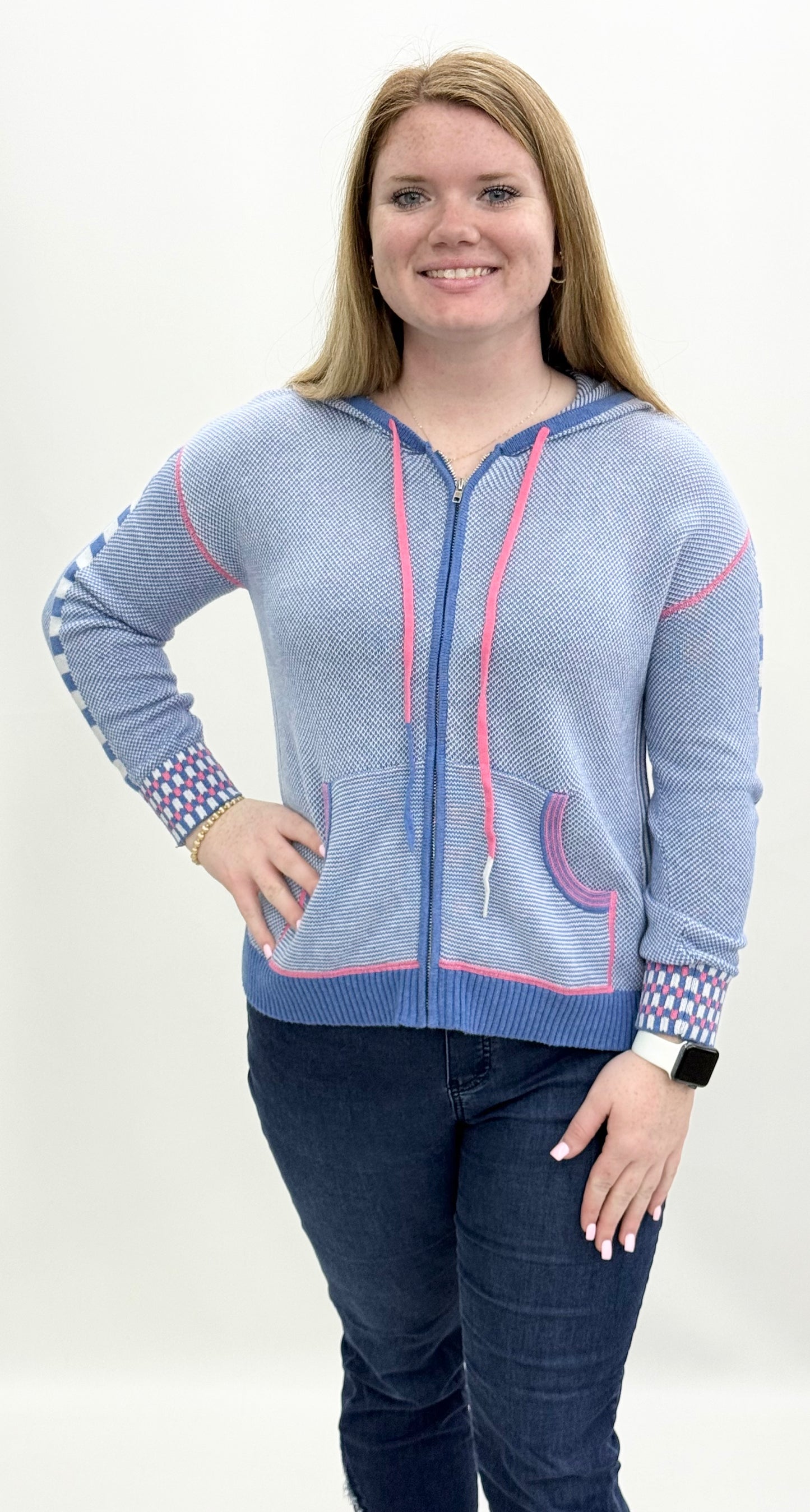 Zaket & Plover #8523 Zip Front Jacket
