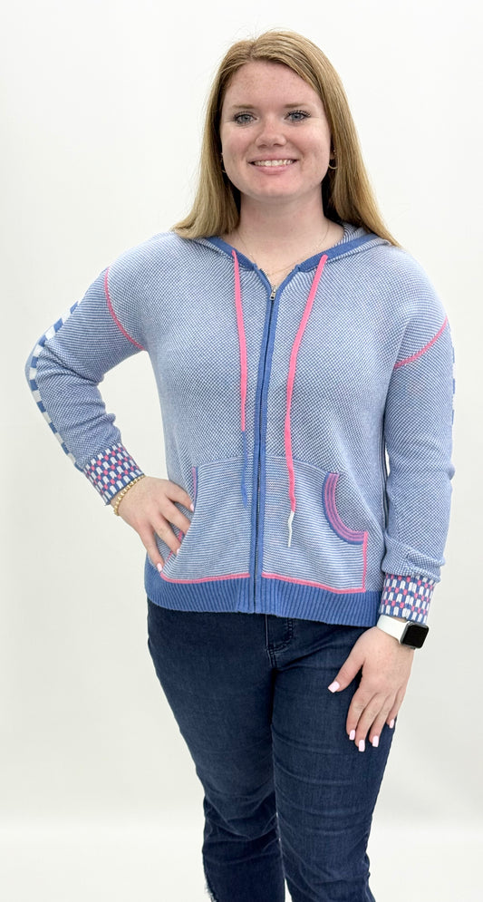 Zaket & Plover #8523 Zip Front Jacket