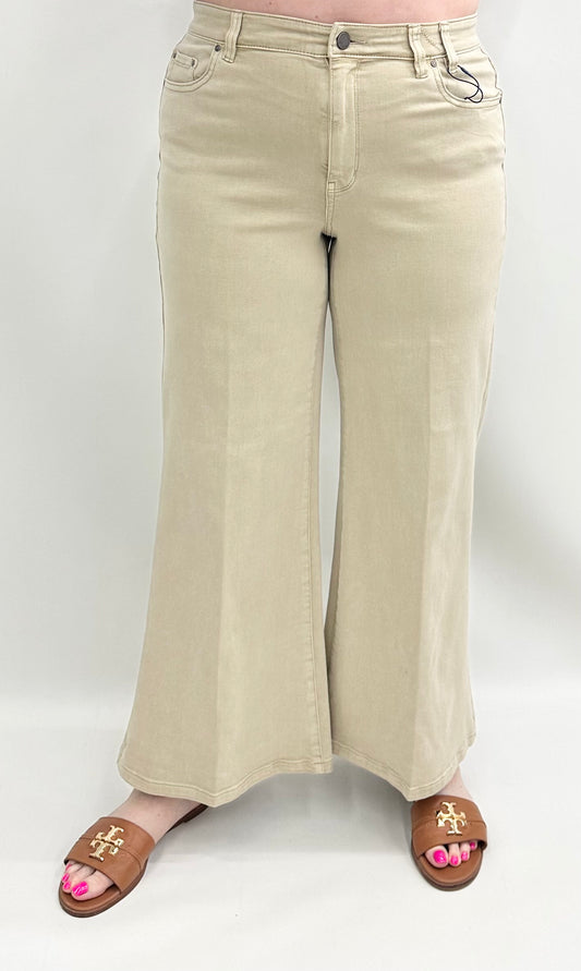 Nic & Zoe #F251840 Latte Joyride Boot Flare Jeans