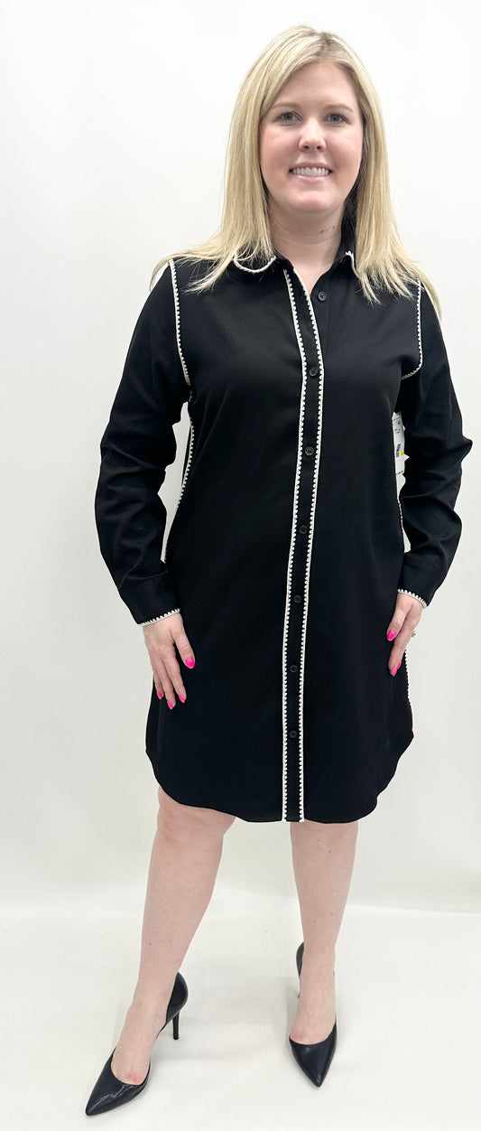Karen Kane #3L46006 Edge Stitch Dress