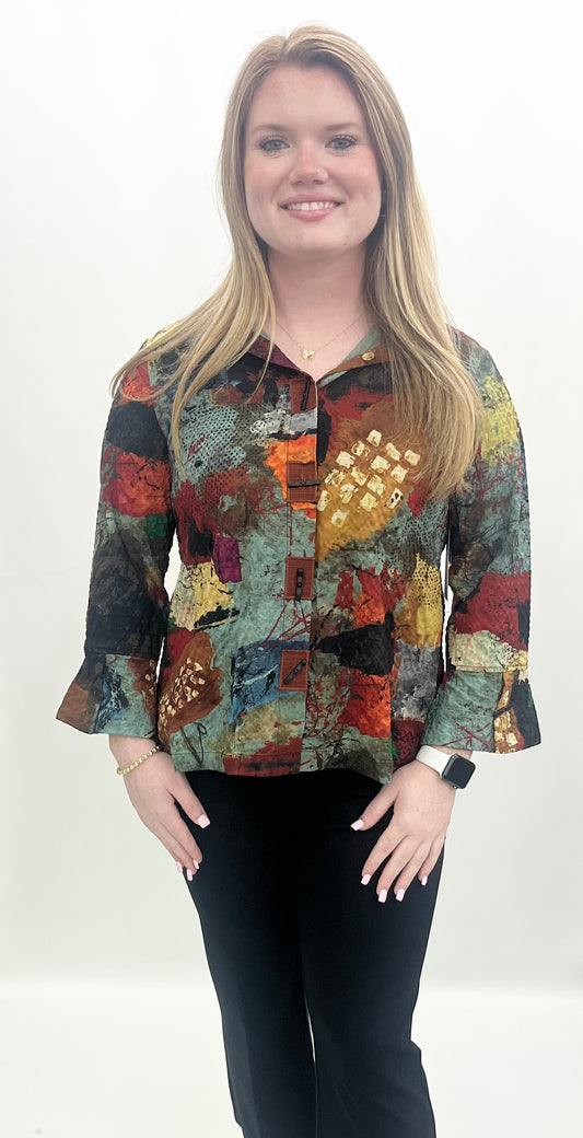 Ali Miles #A36412BM Blouse