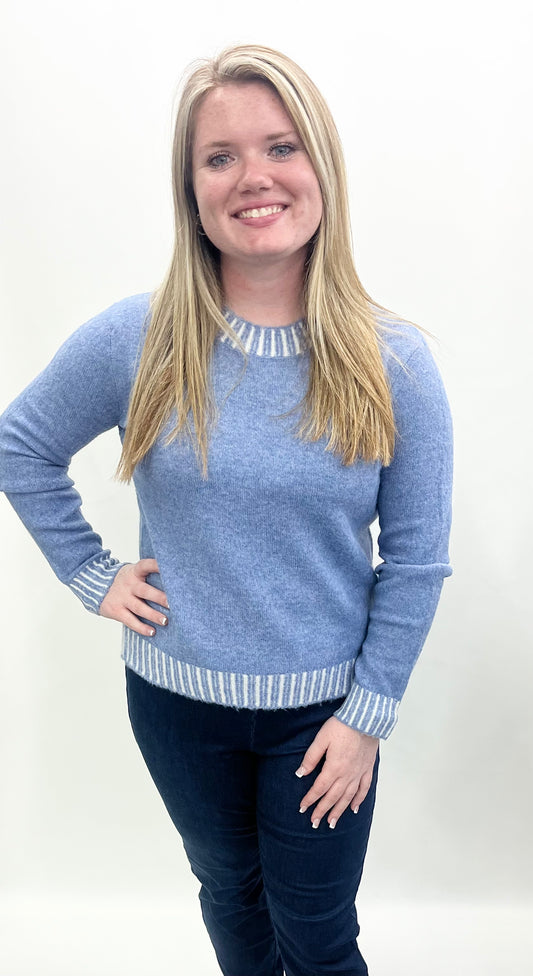 Ethyl #7052BLU Sweater
