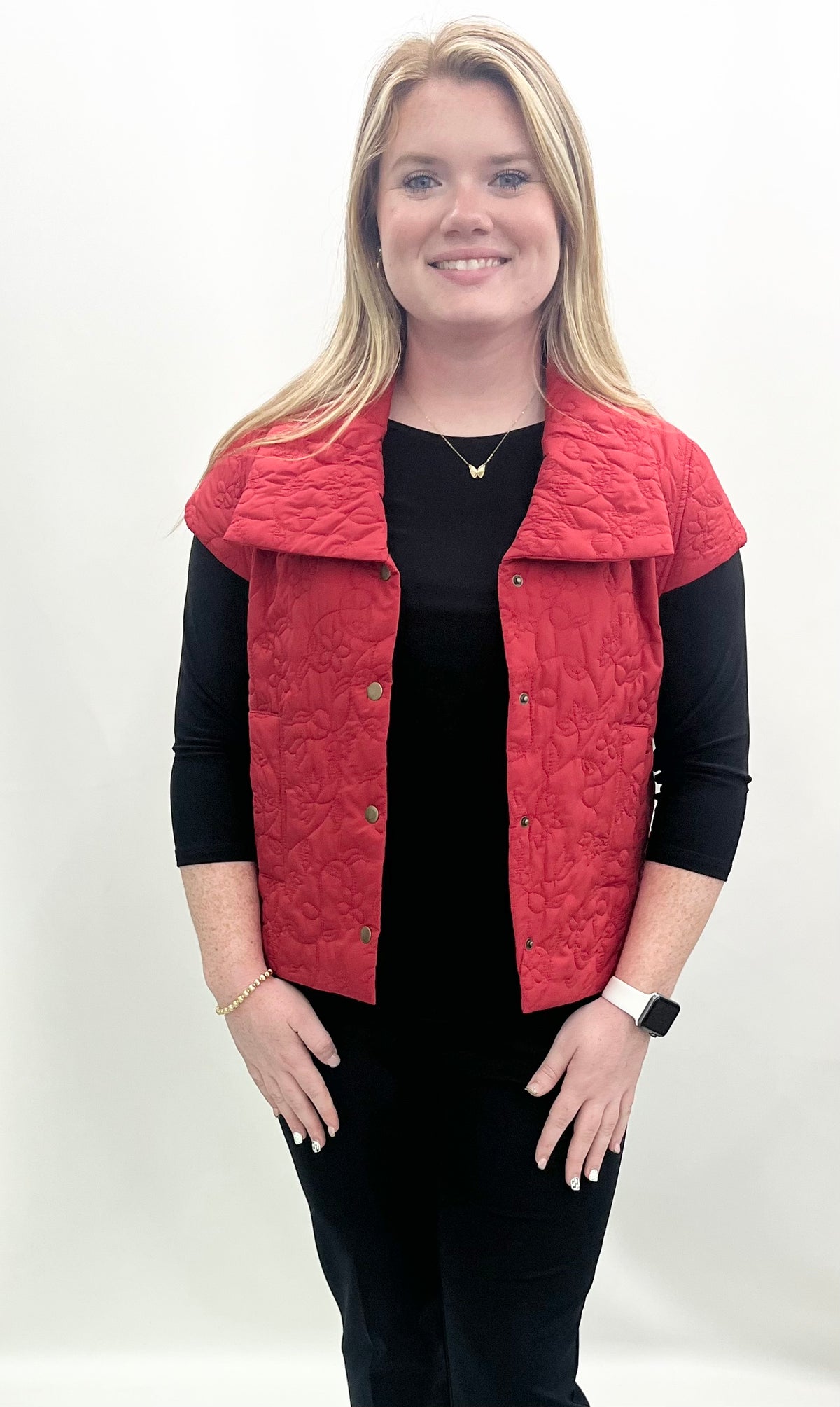 A'la Carte #L36423VM Puffy Vest