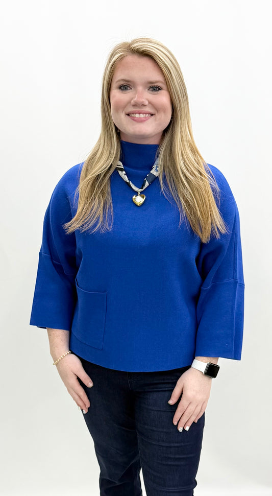 APNY #196 Cobalt Sweater