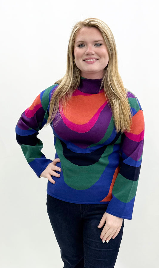 APNY #145 Painted Glass Sweater