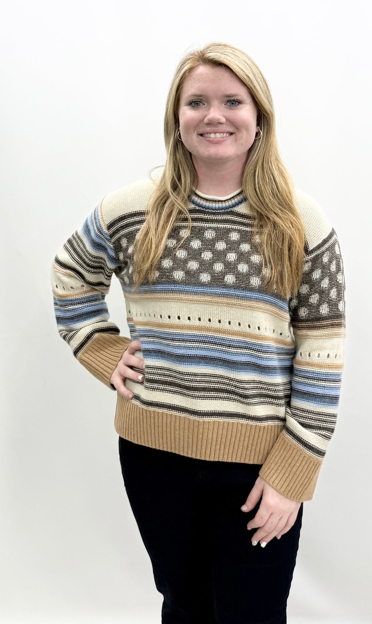 Zacket & Plover #ZP8502U Stripe Pop Sweater