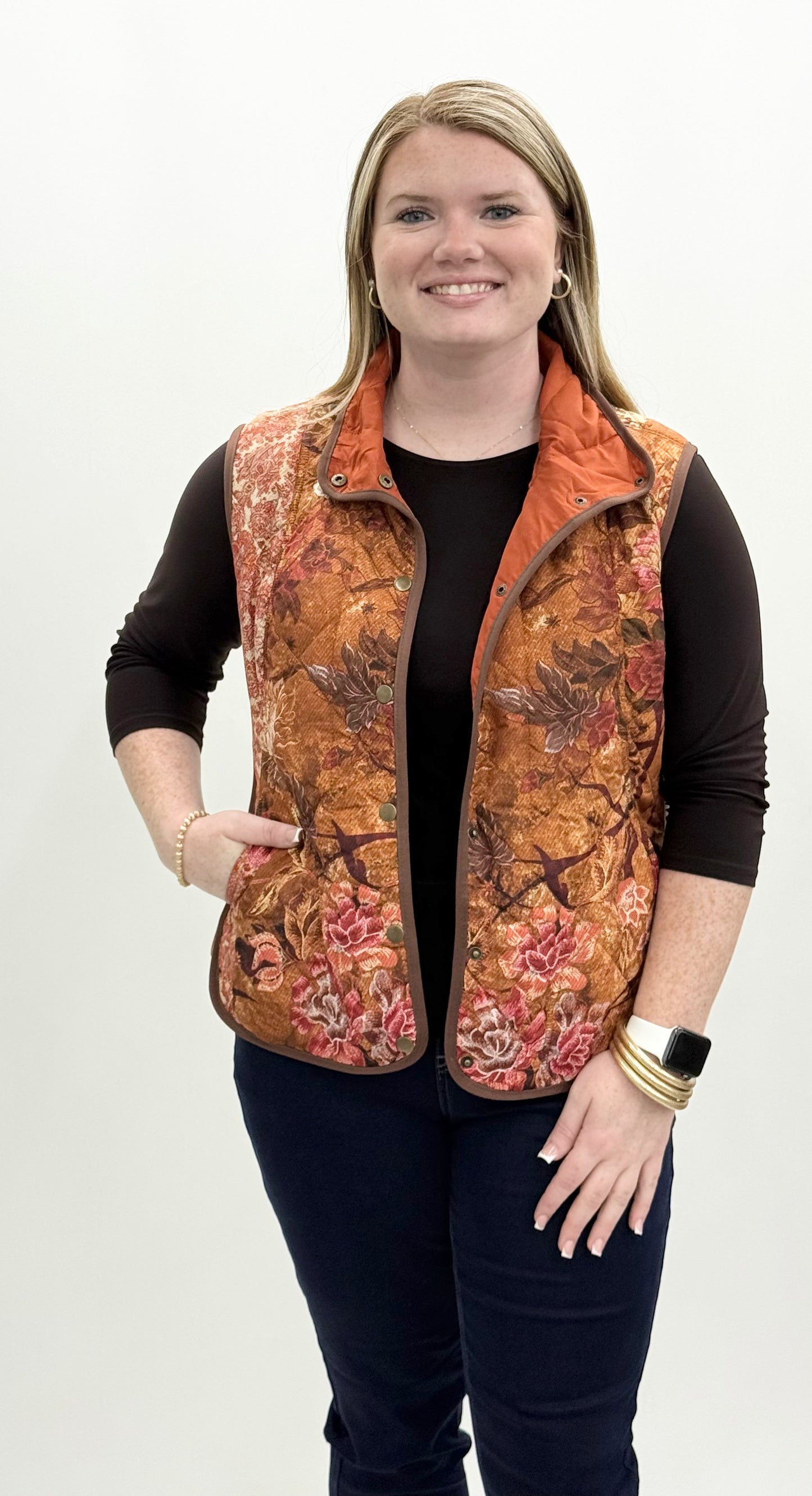 Tru-Luxe #T46229VM Quilted Vest
