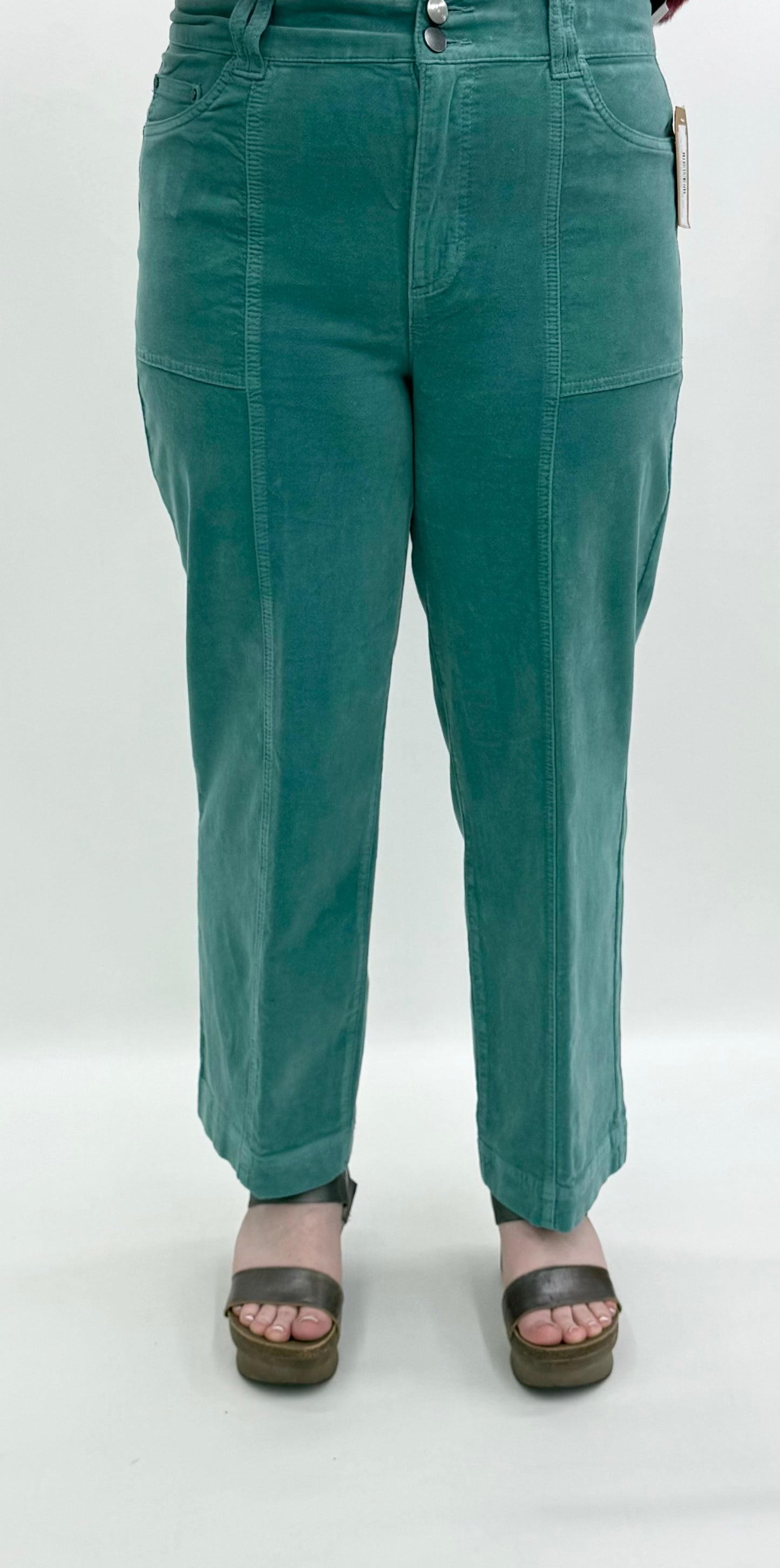 Tru-Luxe #T45105PM Wide Leg Crop Pant
