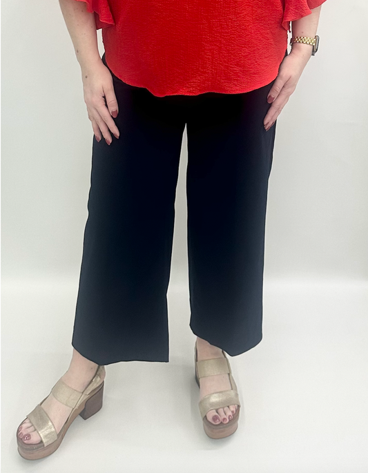 N15103PM  Red/Navy Wide Leg Pant