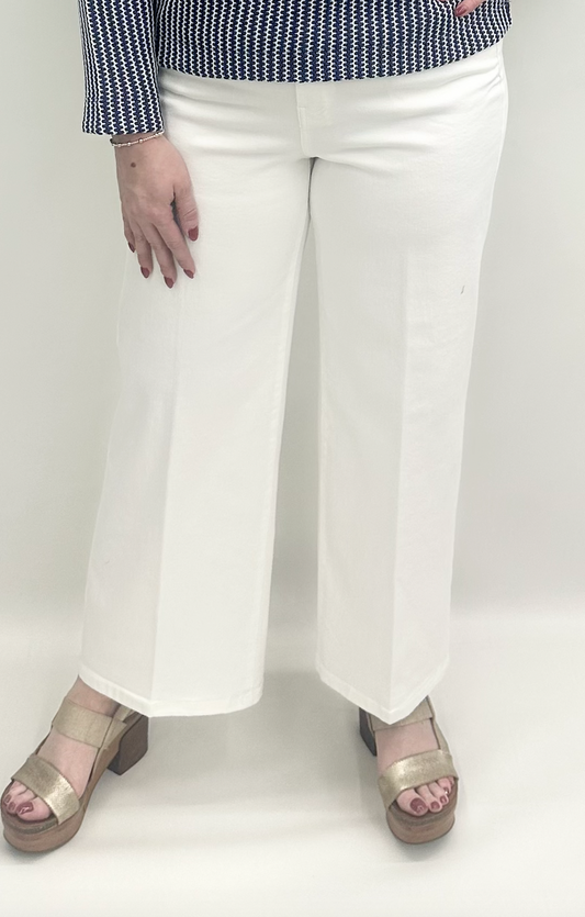 Nic & Zoe #S251897 28" Wide Leg Weekend Jean