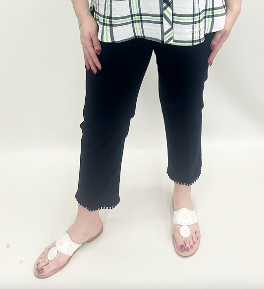 Slim Sation #M24703PM Midnight Crop Pant