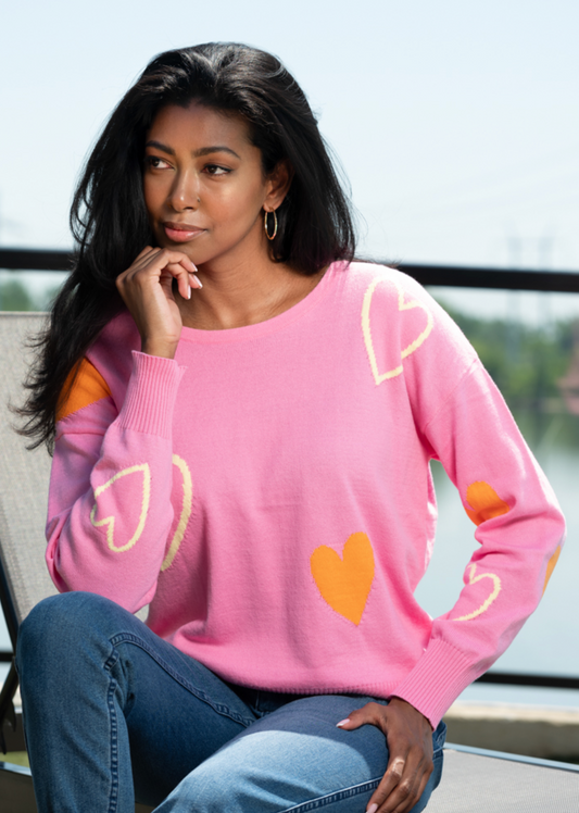 A45130 Pink Sweater