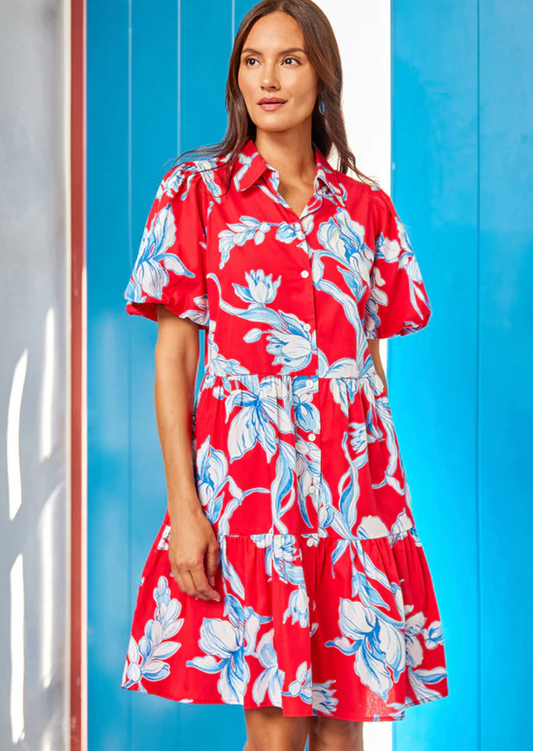 Karen Kane #2L22400 Tiered Dress