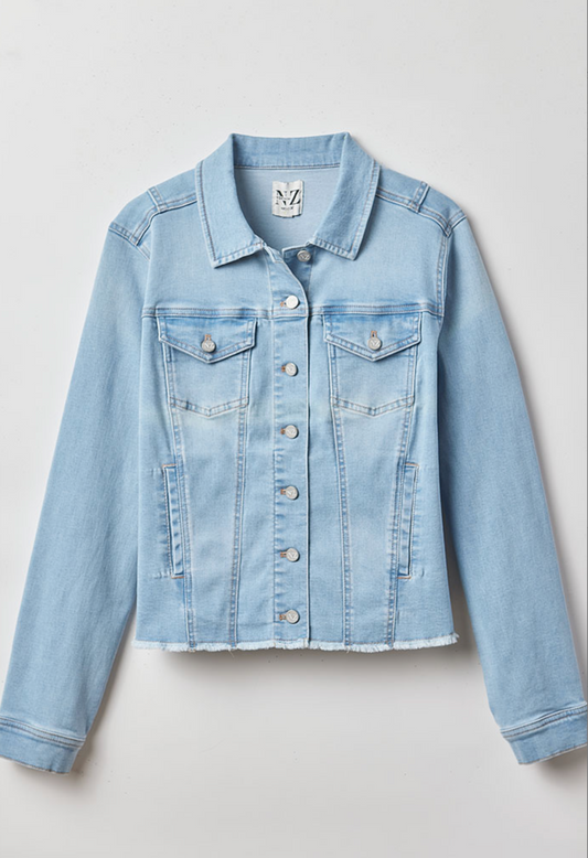 Nic & Zoe #ALL1508 Breez Essential Denim Jacket