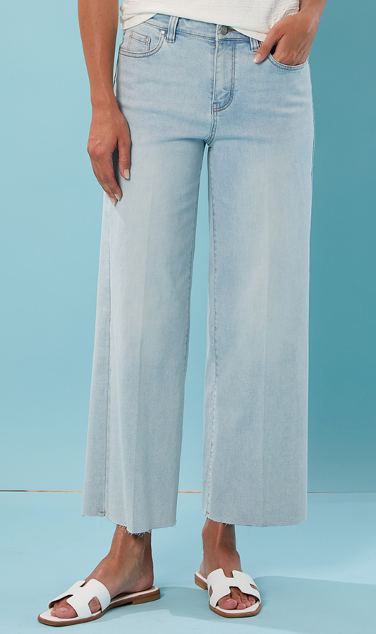 Nic & Zoe #M251865 28' WIDE LEG WEEKEND JEANS
