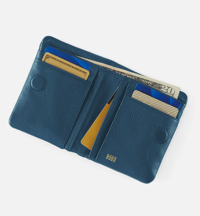 HOBO SO-81141PFTR Peacock Mini Wallet
