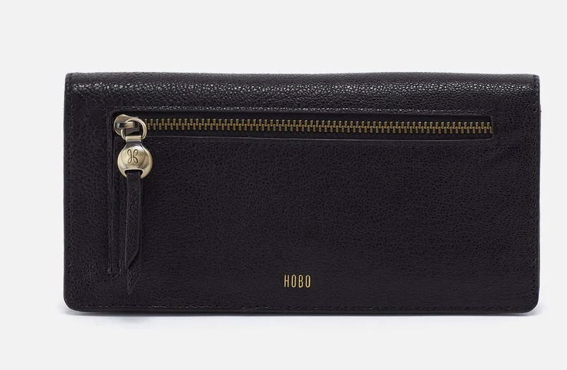 HOBO #WH-32575BLK Hutton Large Wallet